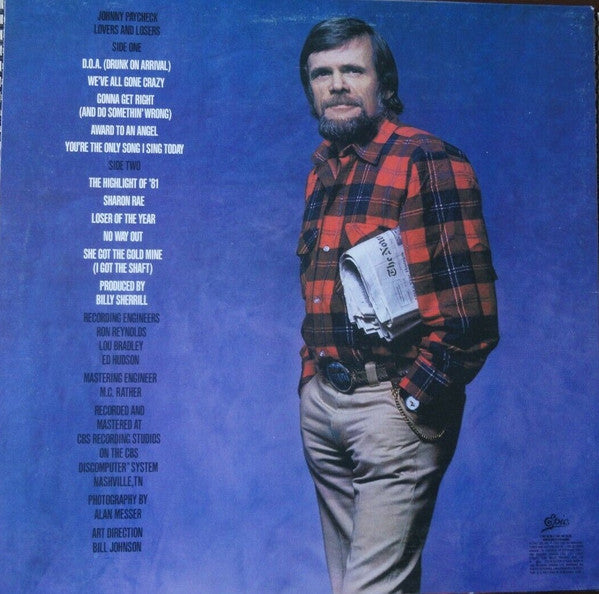 Johnny Paycheck - Lovers And Losers - 1982