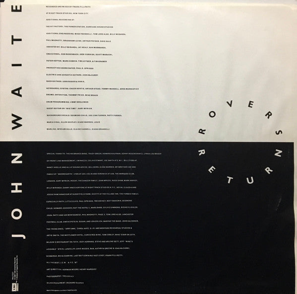 John Waite - Rover's Return - 1987
