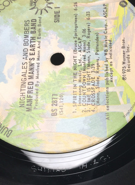 Manfred Mann's Earth Band - Nightingales & Bombers
