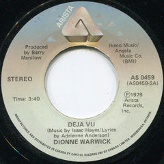 Dionne Warwick - Deja Vu / All The Time - 1979