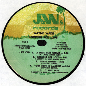 Wayne Wade - Looking For Love