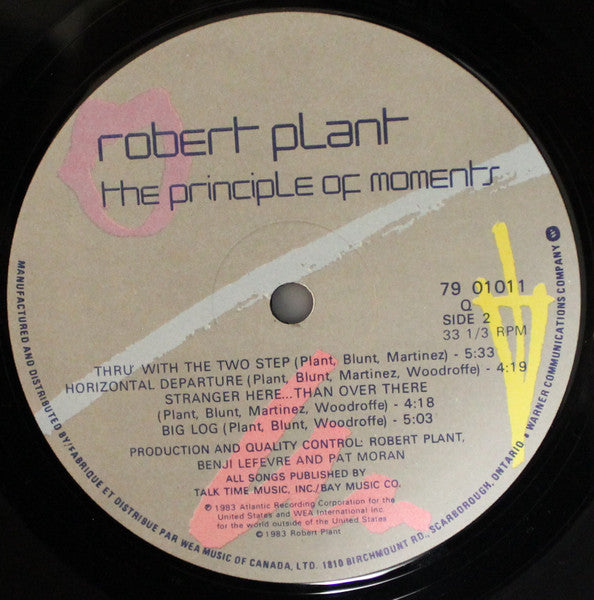 Robert Plant - The Principle Of Moments