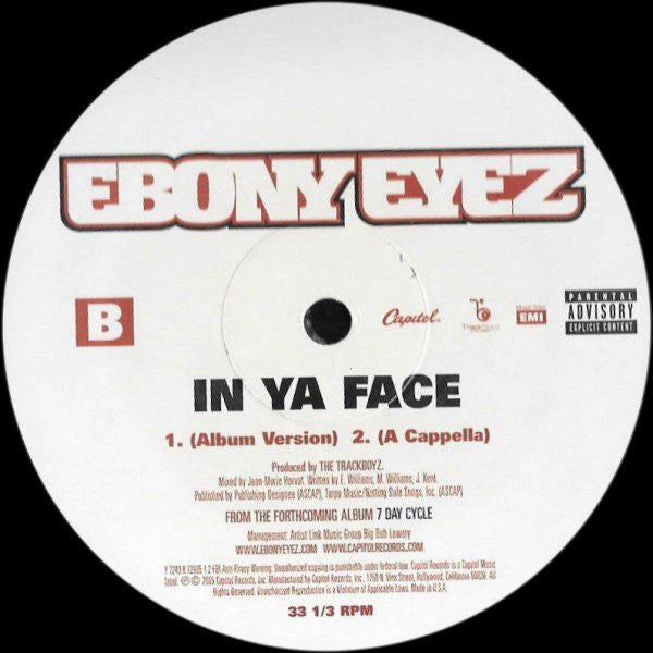 Ebony Eyez - In Ya Face