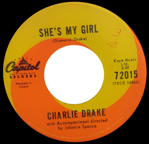 Charlie Drake - My Boomerang Won't Come Back / She's My Girl