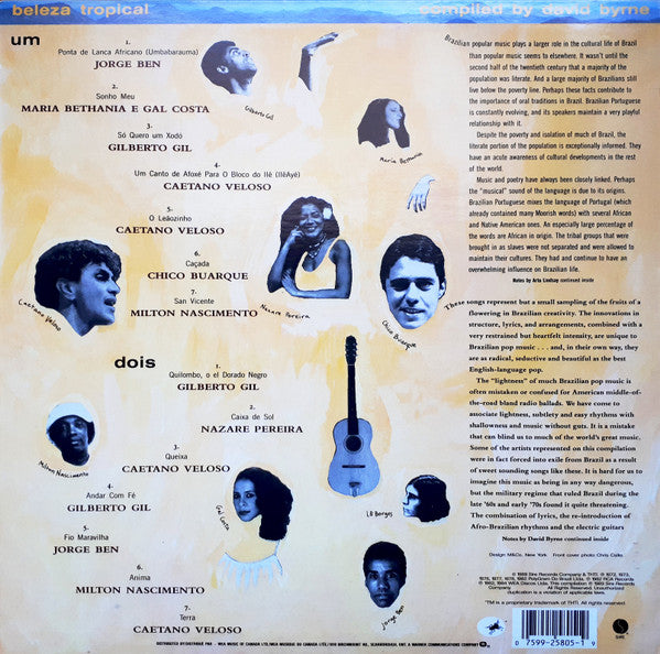 Various - Brazil Classics 1 - Beleza Tropical - 1989