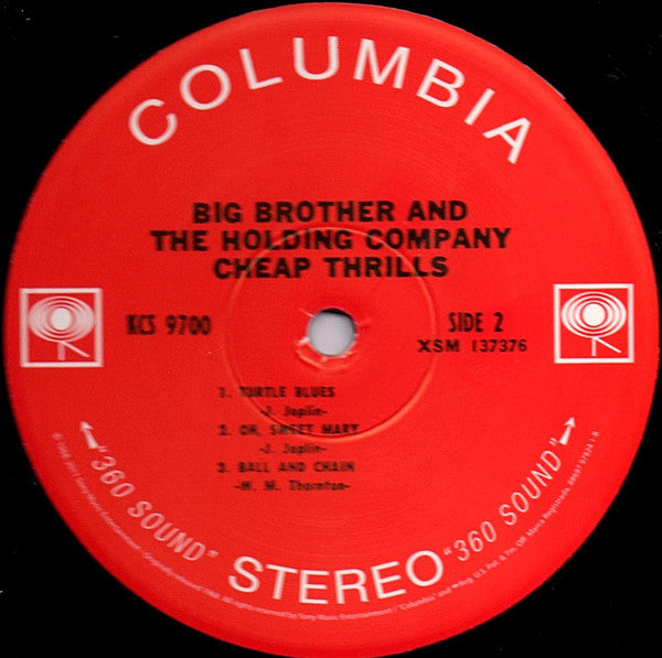 Big Brother & The Holding Company - Cheap Thrills - 2011