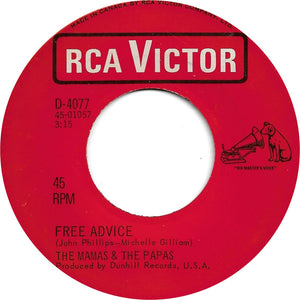 Mamas & The Papas, The - Dedicated To The One I Love - 1967