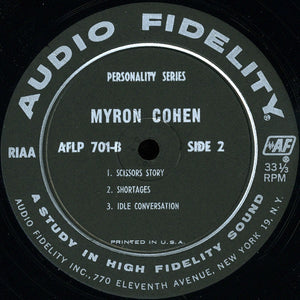 Myron Cohen - America's Funniest Storyteller