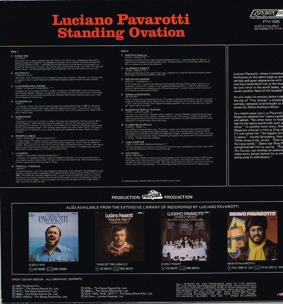 Luciano Pavarotti - Standing Ovation
