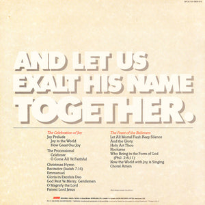 Ronn Huff - O Magnify The Lord (A Christmas Service Of Worship) - 1984