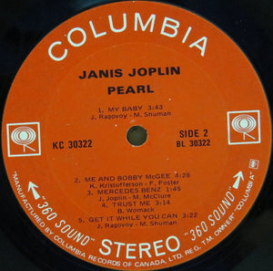 Janis Joplin - Pearl - 1971