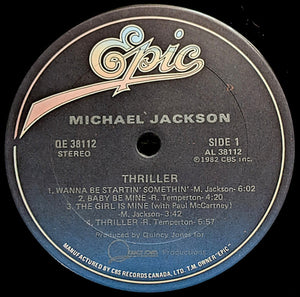 Michael Jackson - Thriller Vinyl Record