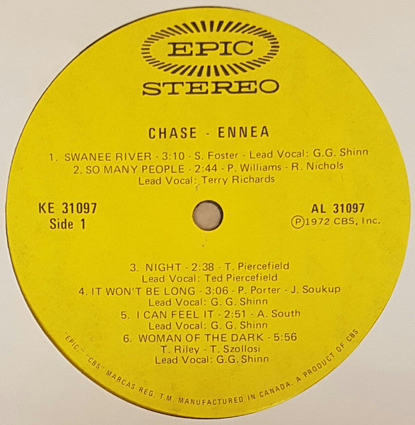 Chase - Ennea - 1972