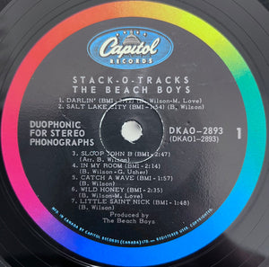 The Beach Boys - Stack-O-Tracks Vinyl Record