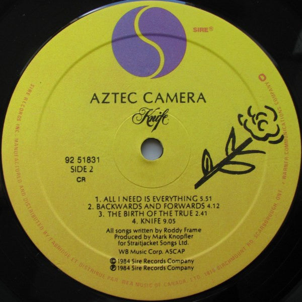 Aztec Camera - Knife - 1984