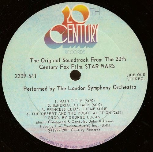 John Williams (4), London Symphony Orchestra - Star Wars - 1977