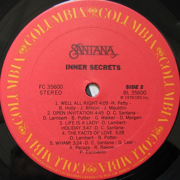Santana - Inner Secrets