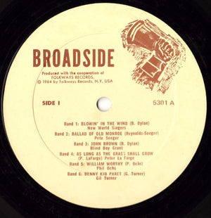 Various - Broadside Ballads Vol. 1 - 1964