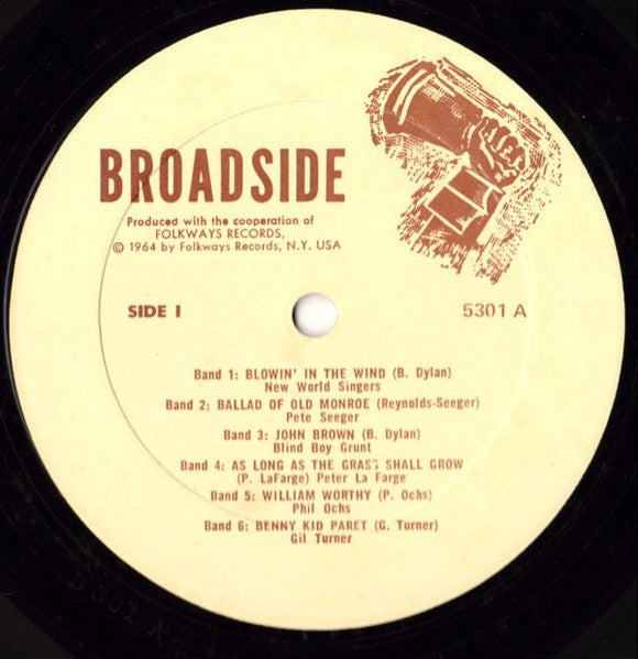 Various - Broadside Ballads Vol. 1 - 1964