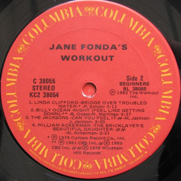 Various - Jane Fonda's Workout Record - 1982