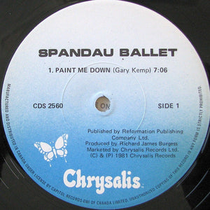 Spandau Ballet - Paint Me Down