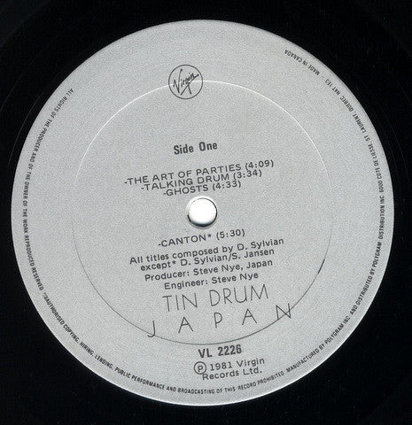 Japan - Tin Drum - 1981