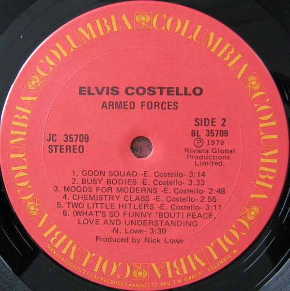 Elvis Costello & The Attractions - Armed Forces - 1979