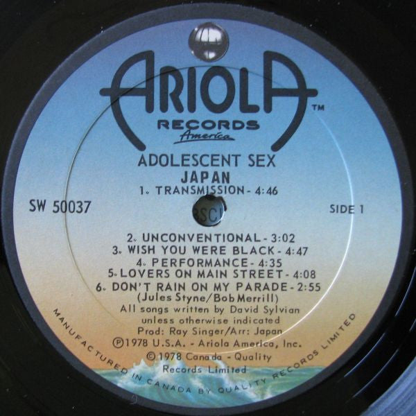 Japan - Adolescent Sex - 1979