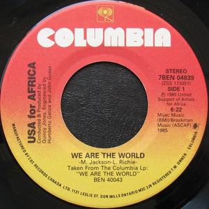 USA For Africa - We Are The World