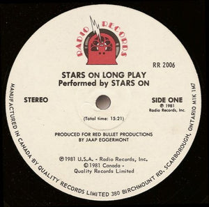 Stars On 45 / Long Tall Ernie And The Shakers - Stars On Long Play - 1981