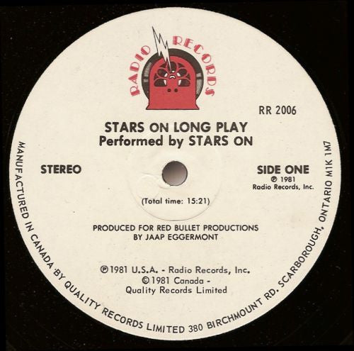 Stars On 45 / Long Tall Ernie And The Shakers - Stars On Long Play - 1981