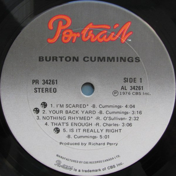 Burton Cummings - Burton Cummings