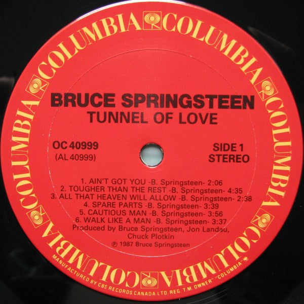 Bruce Springsteen - Tunnel Of Love - 1987