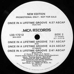 New Edition - Once In A Lifetime Groove