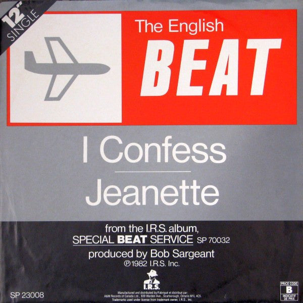 The English Beat - I Confess Vinyl Record