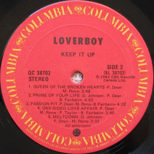 Loverboy - Keep It Up Vinyl Record