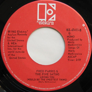 Fred Parris - Medley / Loving You (Would Be The Sweetest Thing)