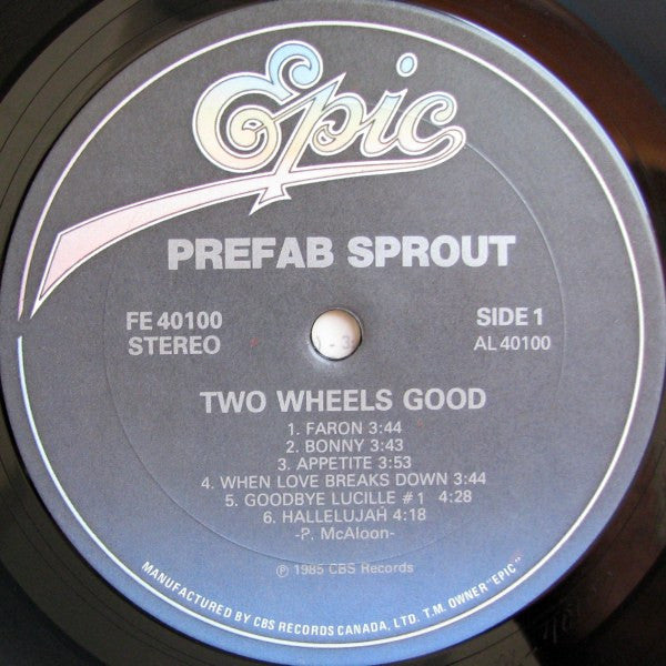 Prefab Sprout - Two Wheels Good - 1985