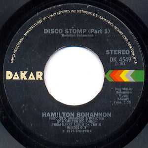 Hamilton Bohannon - Disco Stomp - 1975