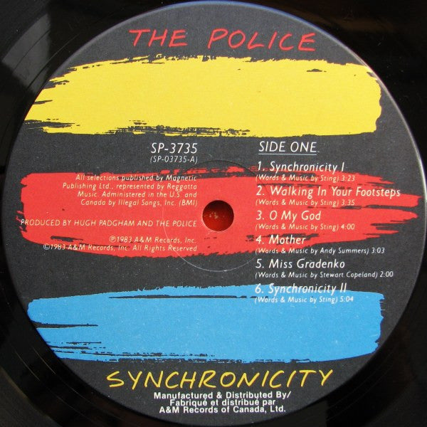 Police, The - Synchronicity - 1983