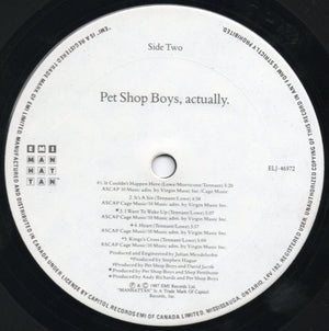 Pet Shop Boys - Actually - 1987