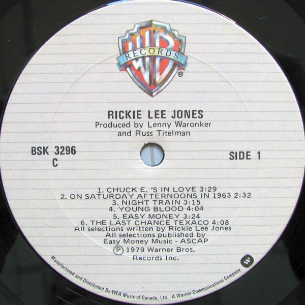 Rickie Lee Jones - Rickie Lee Jones - 1979
