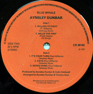 Aynsley Dunbar / Blue Whale - Blue Whale - 1978