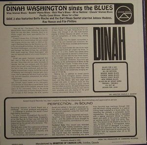 Dinah Washington - Dinah Washington Sings The Blues - 1966