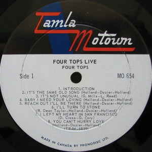 Four Tops - Four Tops Live! - 1966