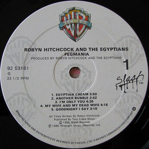 Robyn Hitchcock & The Egyptians - Fegmania!