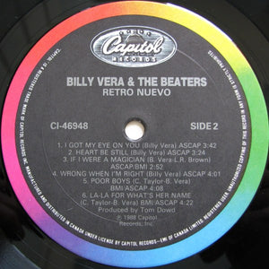 Billy Vera & The Beaters - Retro Nuevo - 1988