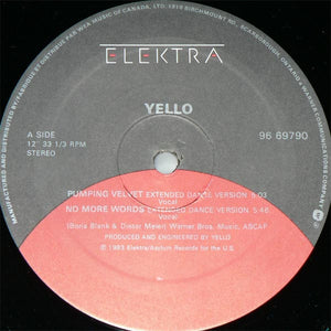 Yello - Pumping Velvet / No More Words / Lost Again / Bostich - 1983