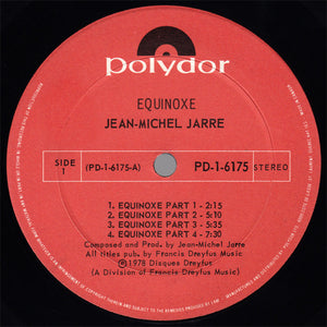 Jean-Michel Jarre - Equinoxe - 1978