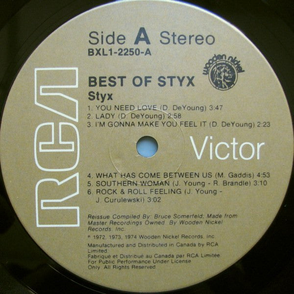 Styx - Best Of Styx